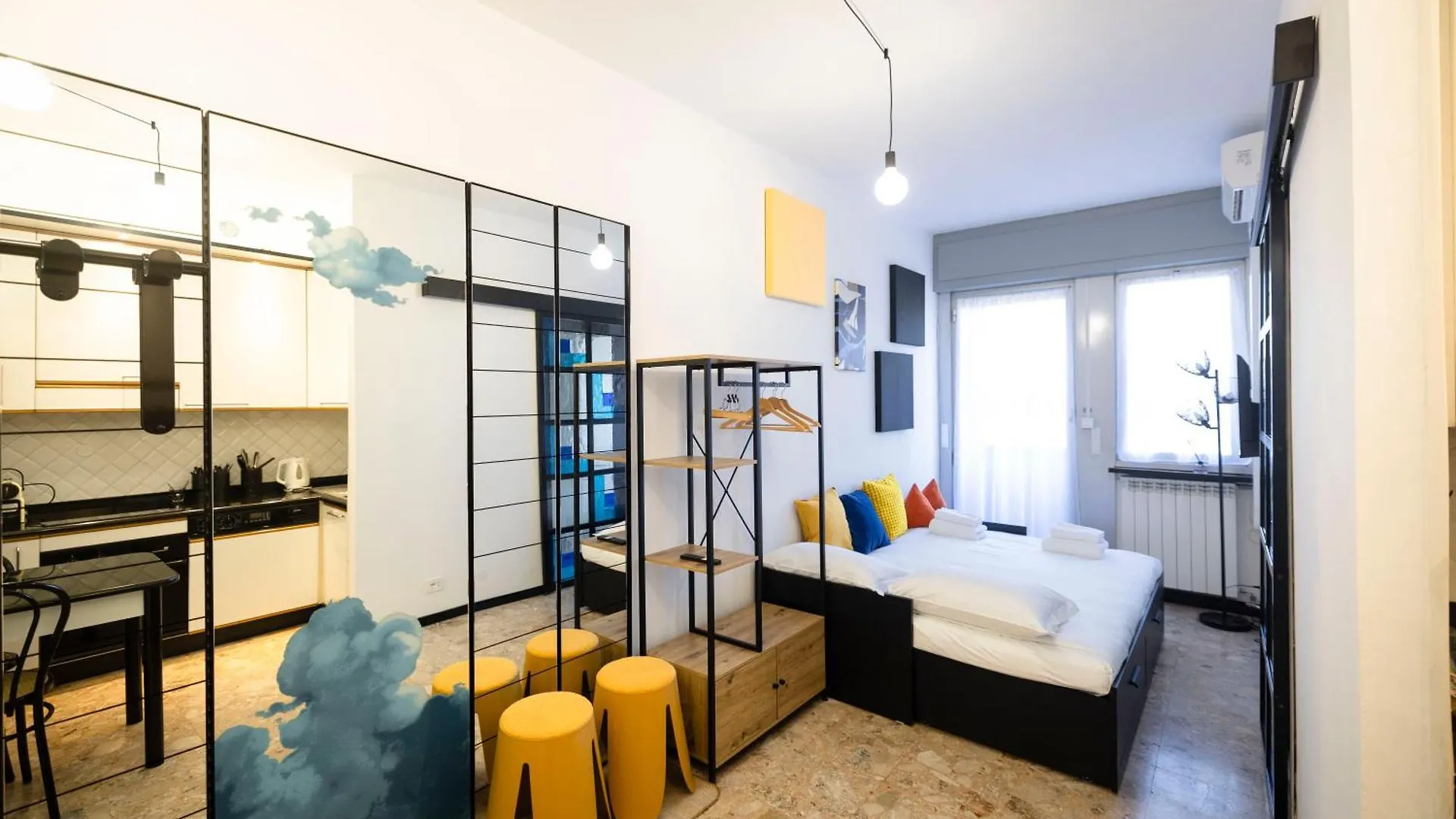Apartamento Loft Moderno A Due Passi Da San Siro Fiera Milano